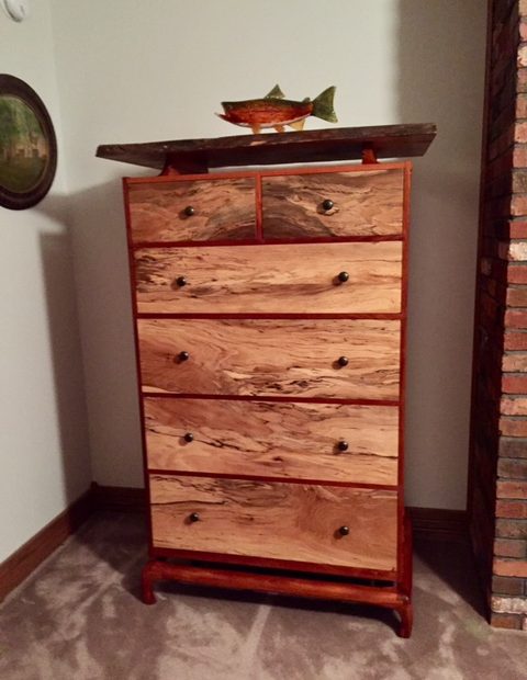 inker Mahogany Dresser Woodworking